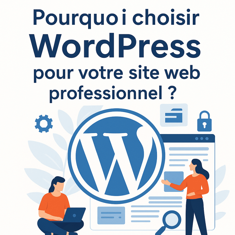 Pourquoi choisir WordPress pour votre site web professionnel ?